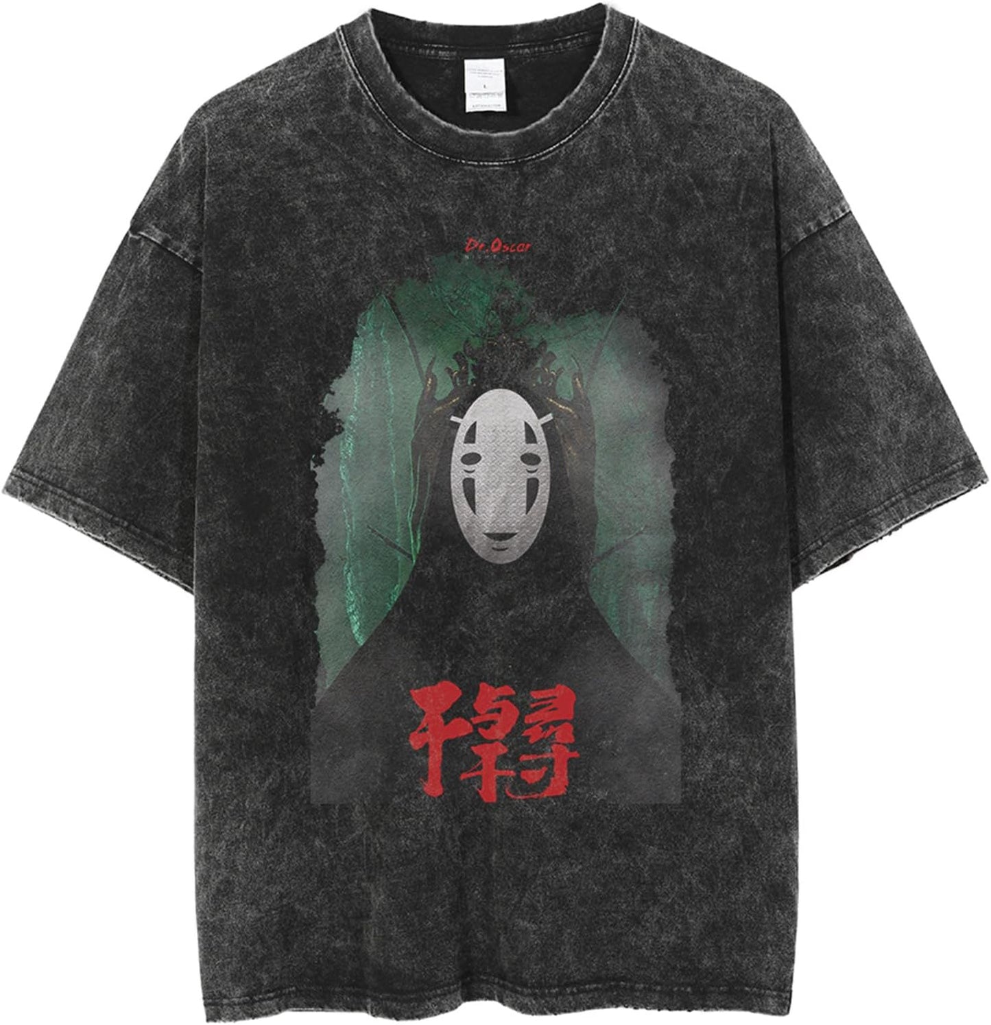 Vintage Washable T-Shirt - Streetwear Anime Graphic