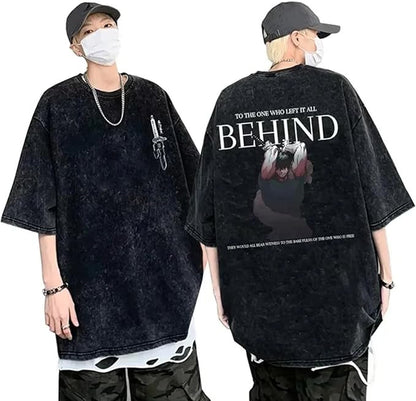 Vintage Washable T-Shirt - Streetwear Anime Graphic