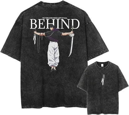 Vintage Washable T-Shirt - Streetwear Anime Graphic